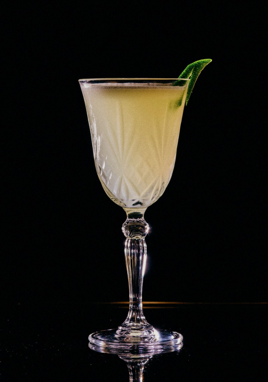 Recipe: 2cl Plymouth Gin 2cl Chatreuse 2cl Luxardo Maraschino 2cl Lime Juice
