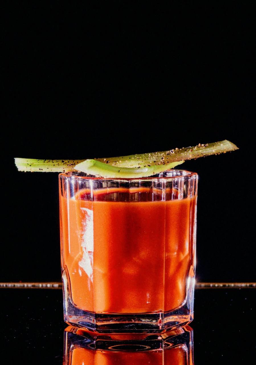 Recipe: 4cl Russian Standard Vodka 1cl Lemon Juice 12cl Tomato Juice Homemade Jungle Juice